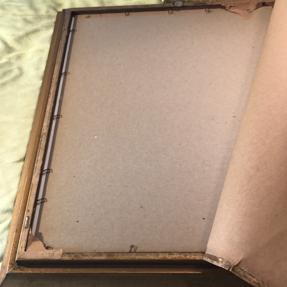 Colonial Williamsburg souvenir of Governor’s Palace/print/ wood framed/glass - Picture 15 of 15